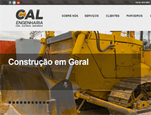Tablet Screenshot of calengenharia.com.br
